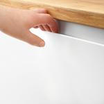 Фронтальная панель ящика, матово-белая, 40x10 см Voxtorp IKEA - фото 3