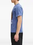 Футболка с принтом A Bathing Ape, синий - фото 3