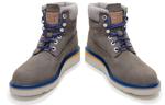 Ботинки женские серо-синие Cat - фото 3