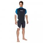 Футболка Mares Rash Guard Loose Fit, синий - фото