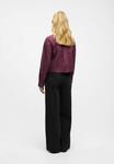 Блуза Object BOHÈMESCHLEIFEN, Mauve Wine/Mauve - фото 3