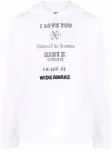 Худи I Love You Raf Simons, белый - фото