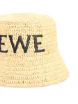 Плетеная панама LOEWE, нейтральный - фото 2