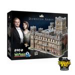 3D пазл Реббит 2в1, Downtown Abbey, 890 шт. Wrebbit - фото