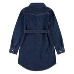 Короткое платье Levi's Western Shirt, синий - фото 2