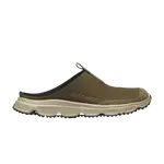 Шлепанцы RX Slide Leather Advanced Salomon, коричневый - фото