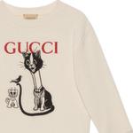 Детская толстовка Gucci, белый - фото 4