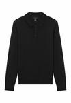 Топ Reiss Long sleeved top, Black - фото 6