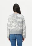 Джемпер Vero Moda VMKAILA O NECK PULLOVER, Mottled Grey - фото 3
