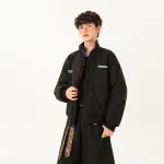 Пуховик Unisex Stand Collar Thickened Kawasaki, темно- синий (basic) - фото 6