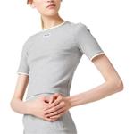 Футболка женская серая Miu Miu - фото 4