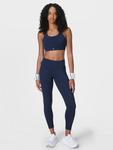 Бюстгальтер Power Medium Support бесшовный Sweaty Betty, Navy Blue - фото 2
