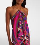 Топ из шелкового твила с декором iride Pucci, Multicolor - фото 6