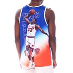 Mitchell Ness Синяя баскетбольная майка Men's Blue - фото 5