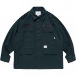 Хлопковая рубашка jmod 01 WTAPS, черный - фото 3