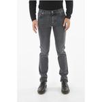 ID 5 Карманный эластичный хлопковый деним Corneliani, Gray - фото