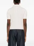 Рубашка поло из смесовой шерсти SANDRO, нейтральный - фото 4