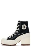Черные высокие кеды на каблуке Chuck 70 De Luxe Converse - фото 3