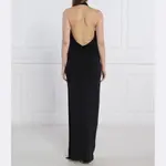 Абрикосовое платье Pinko, черный - фото 3