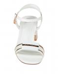 Сандалии Laura Biagiotti, белый - фото 4
