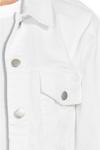 Куртка Eileen Fisher Jean Jacket, White - фото 4