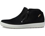 Кроссовки ECCO Soft 7 Low Cut Zip Bootie, черный - фото 4