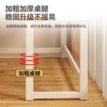 Угловой компьютерный стол Xinmeikai с полками и перфорированной панелью, цвет светлый орех, 160x120 см, правый поворот - фото 3