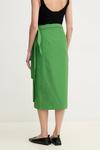 Юбка Weekend Max Mara, зеленый - фото 3