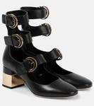 Туфли из кожи Alizè Chloé, черный - фото