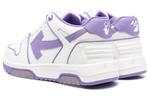 Кроссовки OFF-WHITE Out Of Office Low-Top Leather Sneaker 'Purple White' Women's - фото 4