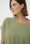 Блузка stanley ss Kaffe Curve, Dusky Green - фото 4