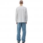 Футболка унисекс серая Alexander Wang, серый - фото 7