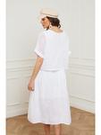 Платье до колена Fleur de Lin, белый - фото 2