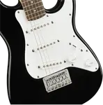 Squier Mini Stratocaster с грифом из лауреля, 2020-е, черный - фото 3