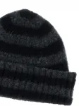 Шапка бини в полоску Howlin', черный - фото 2