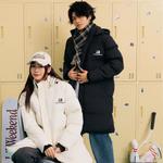 LA'T.WEEKEND Пуховик Unisex, Dark Gray (Raccoon Dog Fur Collar Style-FM230) - фото 6