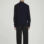 COS Свитер мужской темно-синий - фото 4