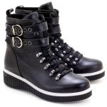 Женские ботинки Jessie в черном цвете DROMEDARIS - фото 4