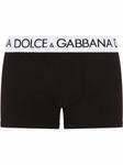 Dolce & Gabbana боксеры с логотипом, черный - фото