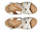Сандалии Clarks Rose Wedge Sandal, белый - фото 6