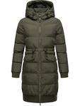 Пуховик ragwear Briosh, цвет dark olive - фото