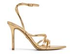Туфли Aldo Solania Sandal, Gold Metallic Snake Print Synthetic - фото 3