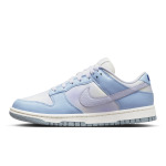 Кроссовки Nike Dunk Skateboarding Shoes Women's Low-top Blue/Purple, серый - фото 7