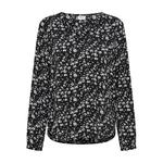 Футболка с длинным рукавом Jdy Piper, черный - фото 3