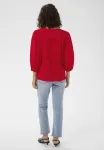 Блузка karli 3/4 sl Kaffe, True Red - фото 3