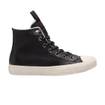 Кроссовки Converse Chuck Taylor All Star Hi Leather 'Black', черный - фото
