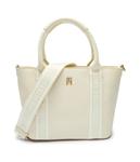 Сумка тоут Tommy Hilfiger с монограммой, бежевый - фото