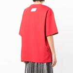 Футболка унисекс красная WE11DONE - фото 4