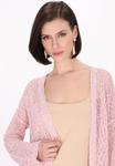 Вязаный кардиган usha FESTIVAL, розовый - фото 3