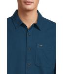 Лонгслив Volcom Caden Solid Long Sleeve, цвет Cosmic Blue - фото 4